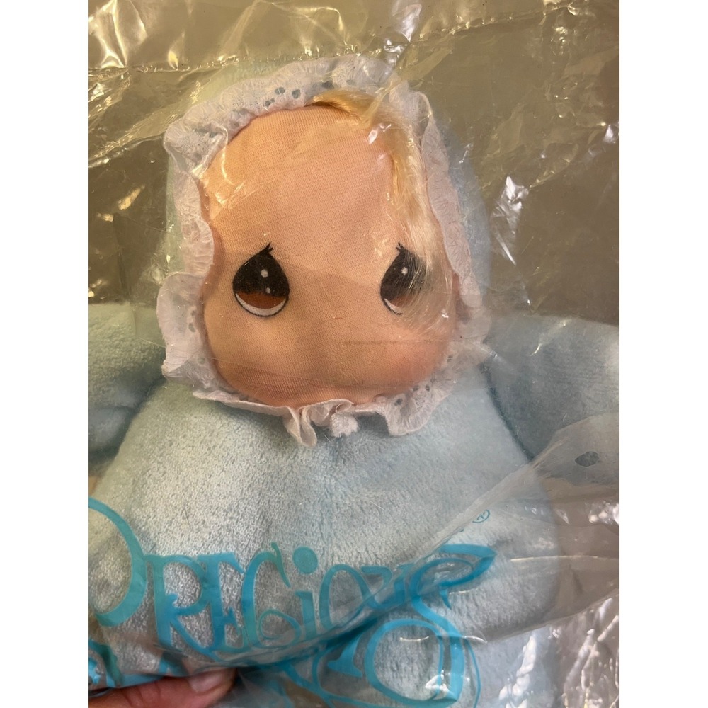 Vintage Dakin Precious Moments Blue Baby Doll Girl Avon 1997 Plush Stuffed Soft - Picture 2 of 6